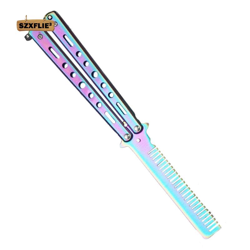 Lược Chải Tóc Hình Bướm Bằng Thép Không Gỉ