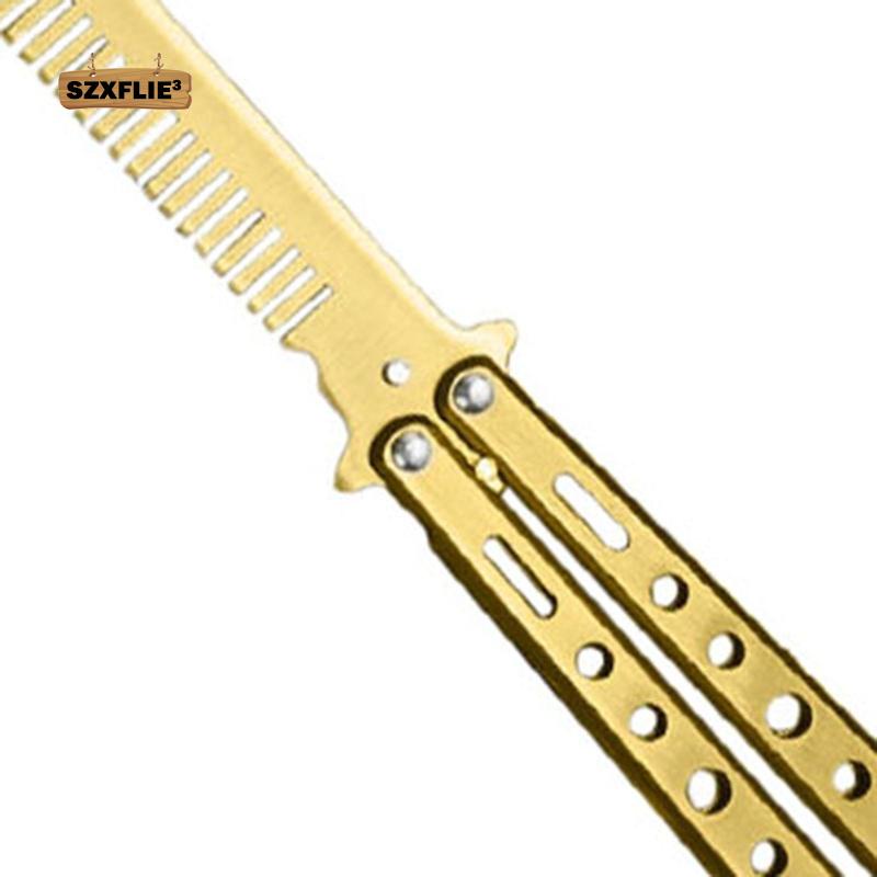 Lược Chải Tóc Hình Bướm Bằng Thép Không Gỉ
