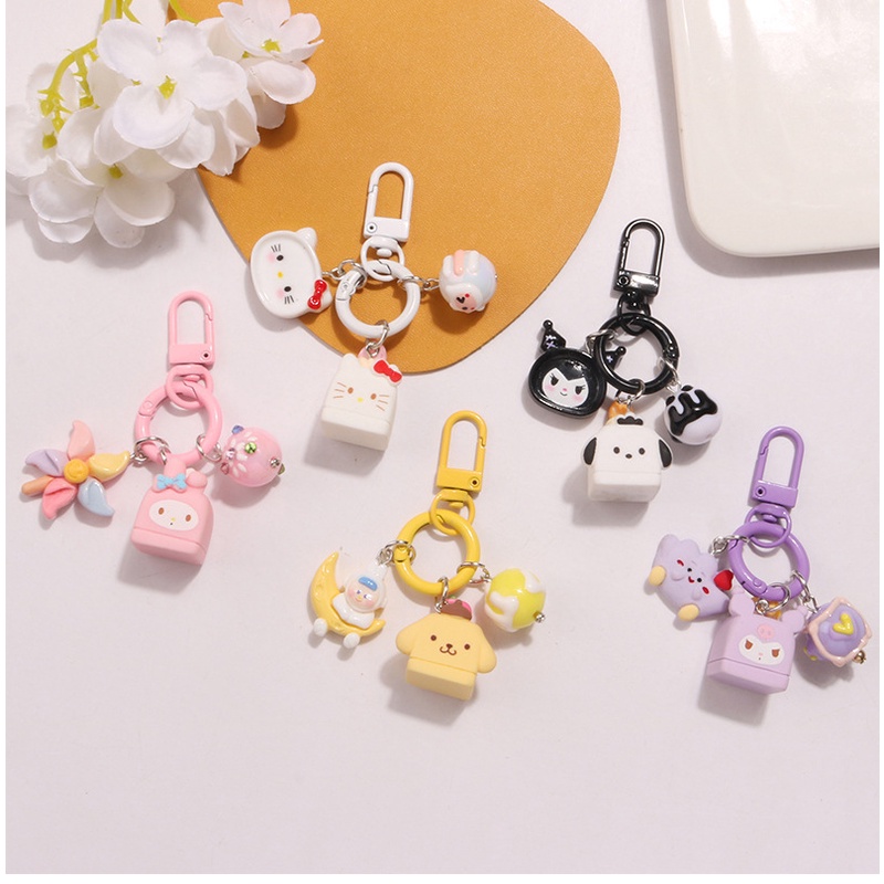 Hoạt Hình Móc Khóa Hình sanrio kuromi melody Dễ Thương