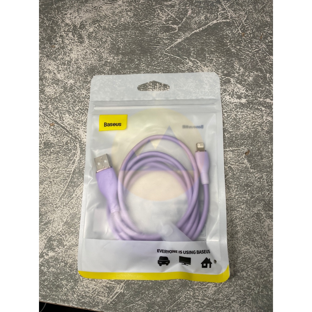 Cáp Sạc Nhanh Cho Điện Thoại Baseus Pudding Series USB to L 2.4A