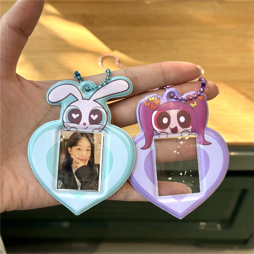 Móc Khóa Hình Các Thành Viên Nhóm Nhạc kpop newjeans powerpuff 1 inch Dễ Thương