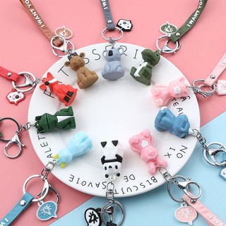 Móc Khóa Hình Khủng Long koala Dễ Thương