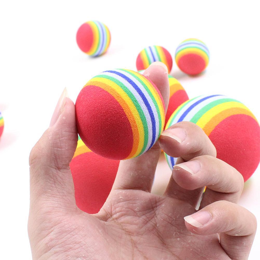 Banh Đồ Chơi Chất Liệu eva Màu Cầu Vồng Cho Thú Cưng # e1i6