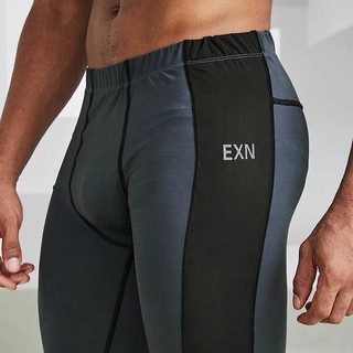 Exercise Workout Training Men's High Elastic Quick-Drying Compressed Pants Gym Running Tights Basketball Leggings Wf2G