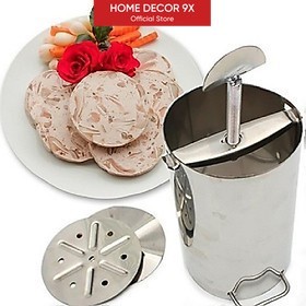 Khuôn làm giò thủ inox 304 cao cấp, khuôn giò xào giò lụa loại 1kg 2kg