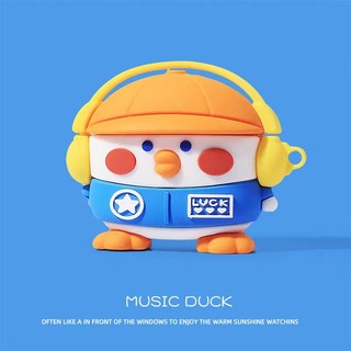 For Beats Studio Buds Plus Case Compatible with Beats Studio Buds Silicone Soft Case Cute Ghost Panda Cartoon Duck For Beats Studio Buds+ Shockproof Shell Protective Cover