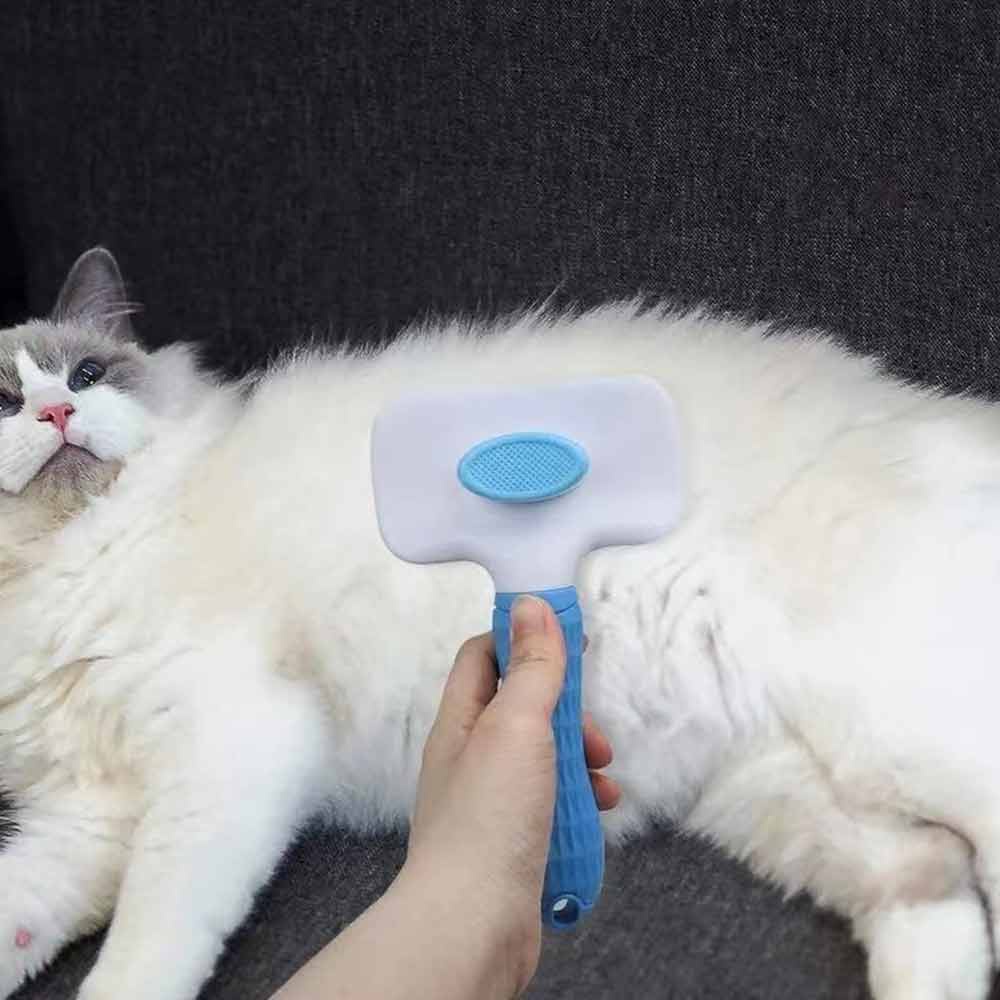 One click hair removal pet comb friendly pet skin protection design effectively removes dead hair