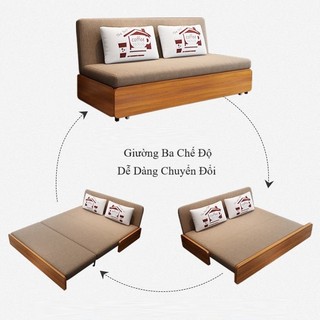 Giường sofa1m2 khung gầm sắt gỗ sồi, giường sofa 1m28 gỗ sồi tự nhiên cao cấp siêu bền siêu đẹp