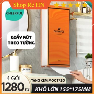 Giấy Vệ Sinh Treo Tường 1280 tờ, Giấy Nội Địa Trung Siêu Dai - Loại 1