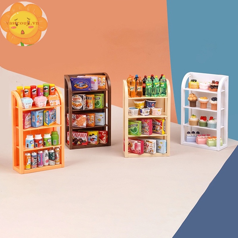 Vastji Kệ Trưng Bày Mô Hình Siêu Nhân Mini Tỉ Lệ 1: 12 Trang Trí Nhà Búp Bê vn