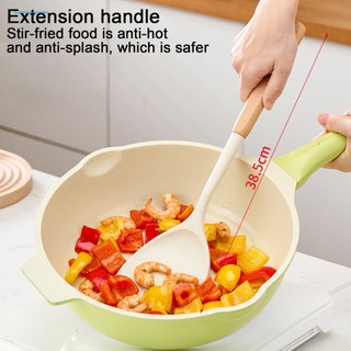 Muỗng nấu ăn bằng silicone cao cấp chống dính cách nhiệt dễ sử dụng cho nhà bếp