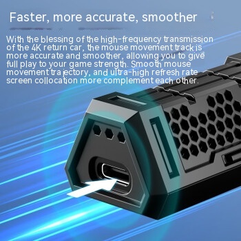 Chuột Không Dây a5 4k fps 4000hz Cho mchose a5 a5pro a5promax pc Game Thủ