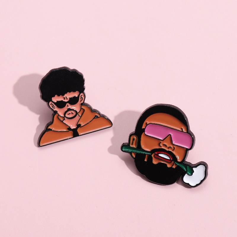 Ghim Cài Áo Bằng Kim Loại Họa Sĩ Nổi Tiếng Hoạt Hình 40 Kiểu van gogh gogh Nổi Tiếng Làm Quà Tặng Trang Sức
