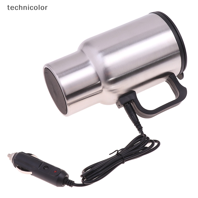 Đang Giảm Giá Bình Đun Nước Bằng Thép Không Gỉ 12v 450ml Cho Xe Hơi