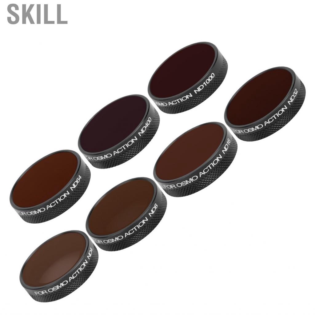 Skill Optical Glass ND Lens Filter High Definition Protective for Osmo Action Camera