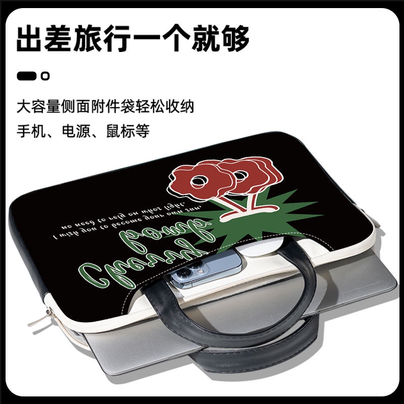 Túi Da pu Đựng laptop Chống Sốc Chống Thấm Nước Họa Tiết Hoạt Hình Cho Nam Và Nữ 13.3 14.1 15 15.6 16.1 17.3inch