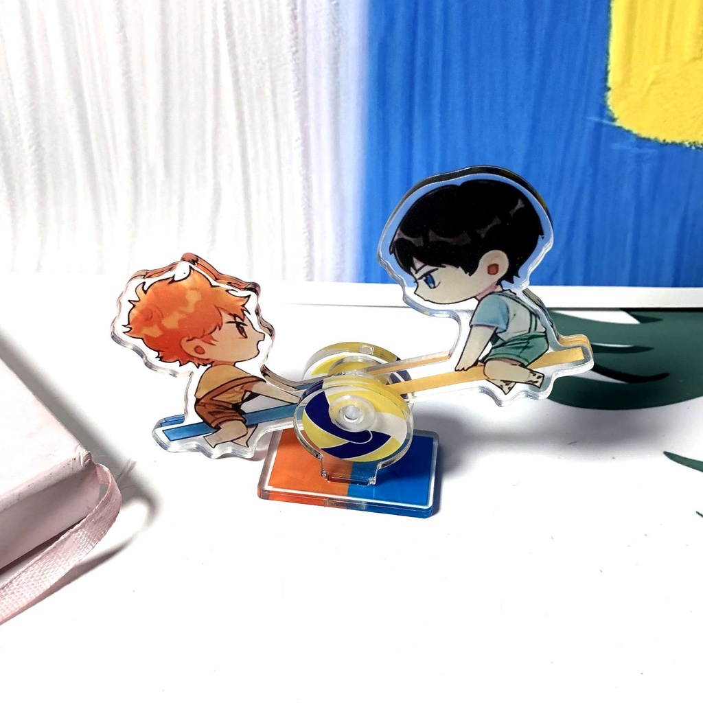 Ere1 haikyuu Mặt Dây Chuyền acrylic Trang Trí Bàn Làm Việc diy