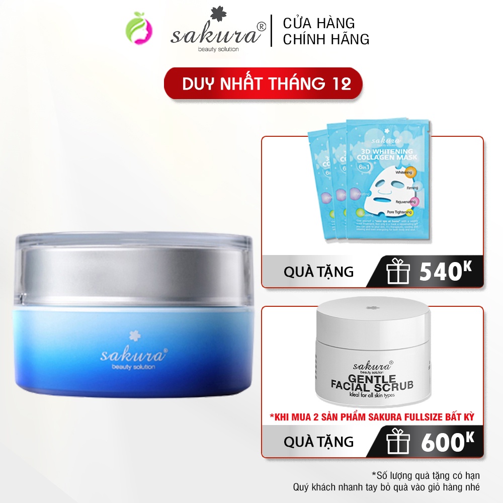 Kem loại bỏ nám da cao cấp Sakura Transforming Cream 30g