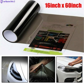 1 cuộn đề can màu đen dán đèn phanh xe hơi