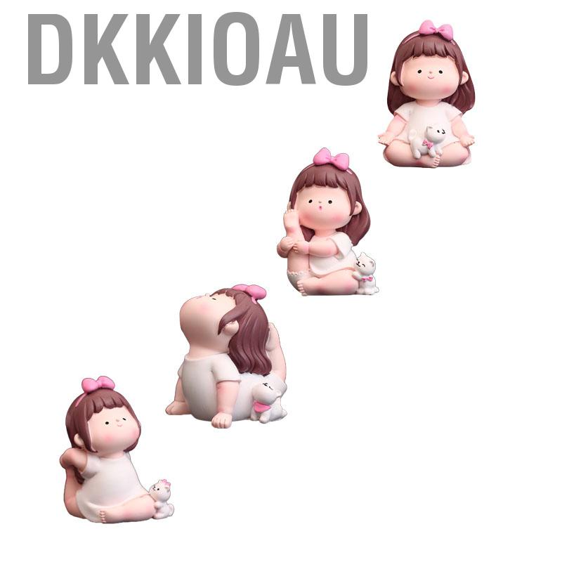 Dkkioau Yoga Girl Figurine  Sports Lovely for Home