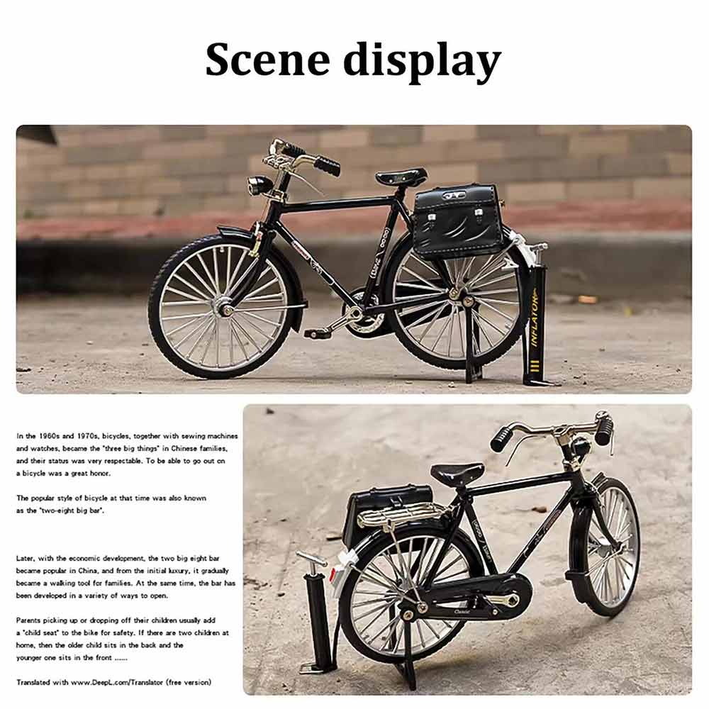 DIY 28 bar bicycle model toy IY bottomless seat belt accessories
