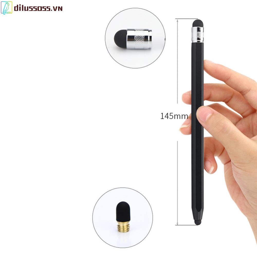 Bút Cảm Ứng dilussoss.vn 5.0 + 8.0 Hai Đầu silicone Dùng Cho Máy Tính Bảng
