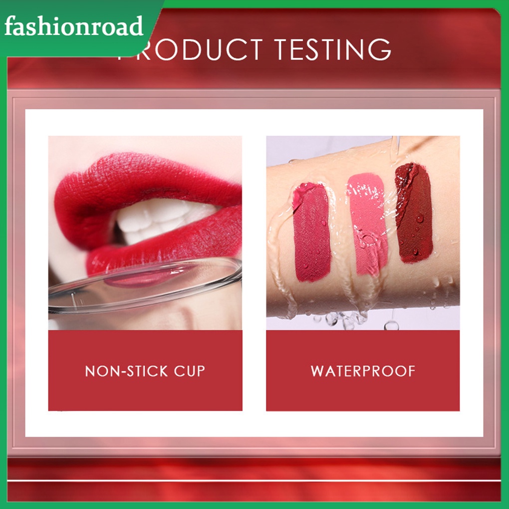 Son Môi Dạng Lỏng Chống Thấm Nước Không Dính Ly Dành Cho Nữ