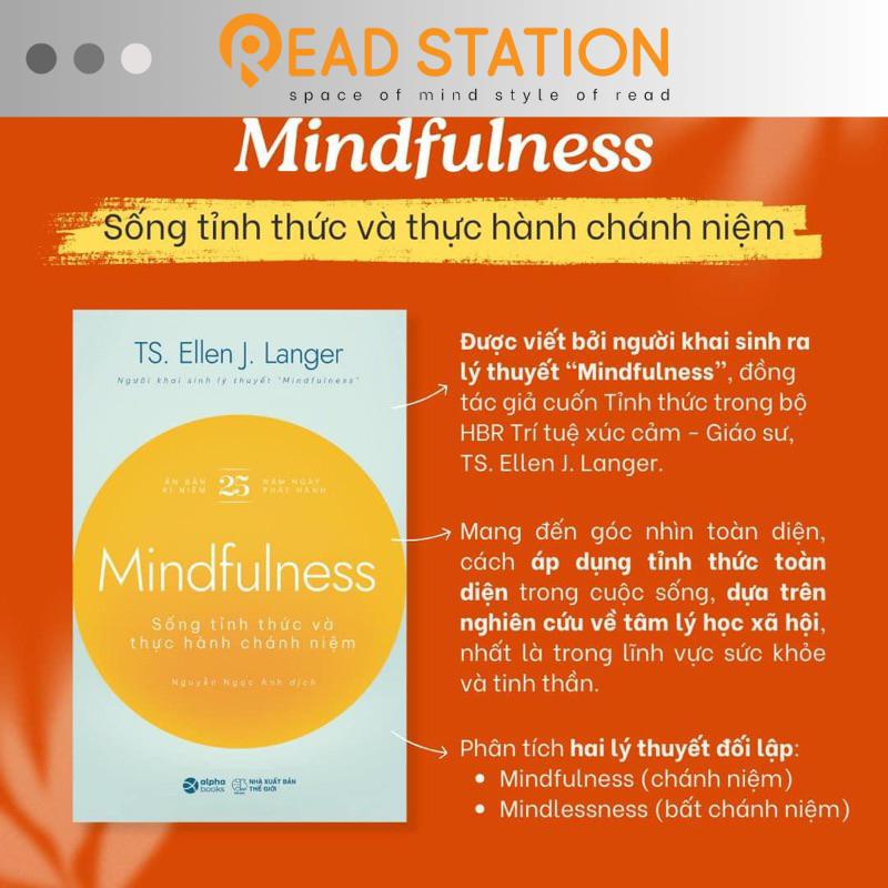 Sách: Mindfulness - Sống Tỉnh Thức và Thực Hành Chánh Niệm