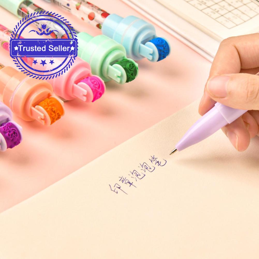 Bút Bi 5 Trong 1 Đa Năng Dễ Thương Cho Bé w0s5