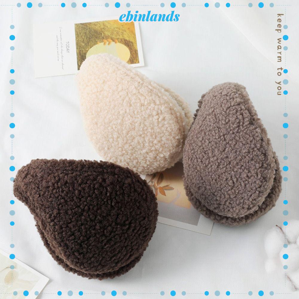 Chụp Tai Vải Bông Giữ Ấm Chống Gió Mềm Mại Phong Cách Anh Quốc