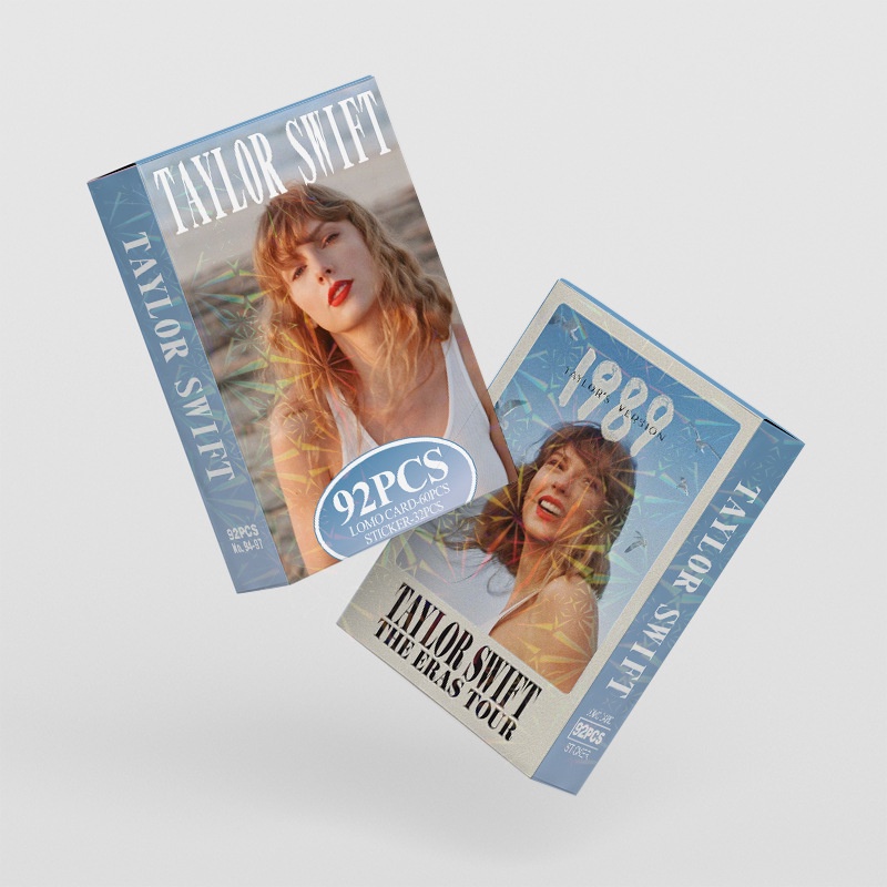 Taylor Swift Photocard Lomo Card Postcard Stickers 92pcs/box