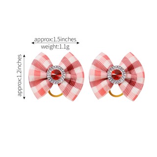 Set 10 Dây Cột Tóc Nơ Mini Dễ Thương Cho Bé Gái