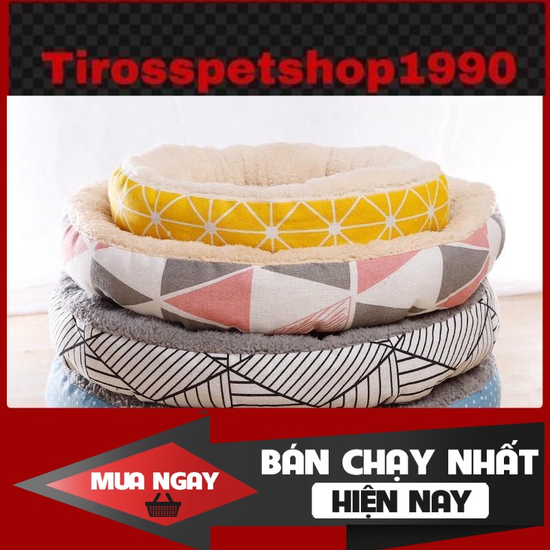 [❌GIÁ SỈ❌] Ổ ĐỆM TRÒN DÀNH CHO CHÓ MÈO ❤️