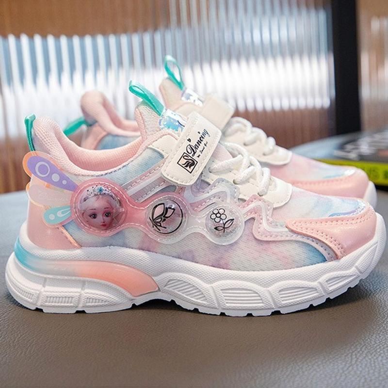 Giày thể thao bé gái  giày công chúa elsa cho bé Quảng Châu full box