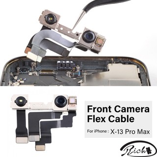 Top camera cảm biến khoảng cách cho iphone x xr xs 11 12 13 pro max mini camera trước flex cáp khuôn không face id nhỏ mặt một phần