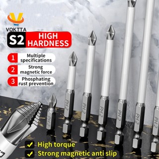  Bộ Tua Vít Điện 25 50 65 70 90 150mm ph2 Chống Trượt Tiện Dụng Bits 