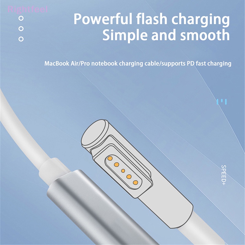 Dây Cáp Sạc Nhanh 1.8m 100w usb type-c Sang magsafe 1 2 Phích Cắm Cho laptop Mới