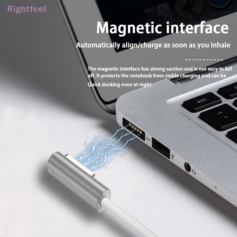 Dây Cáp Sạc Nhanh 1.8m 100w usb type-c Sang magsafe 1 2 Phích Cắm Cho laptop Mới