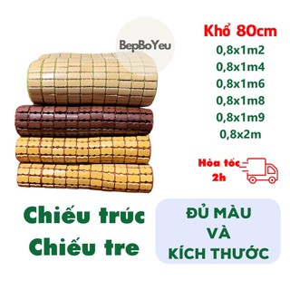 Chiếu trúc 80cm, chiếu tre 8 tấc dành cho giường đơn, chiếu trúc hạt giường tầng ký túc xá