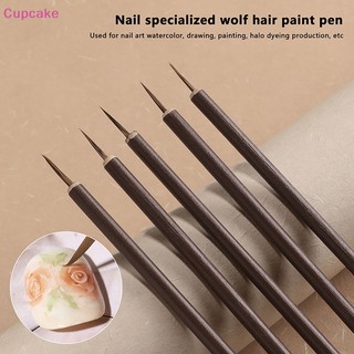 Cọ vẽ móng tay nghệ thuật bằng lông sói mộc gel paing dây bút vẽ nghệ thuật thiết kế móng tay erw