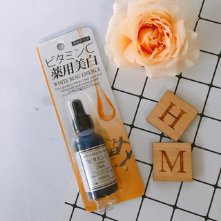 Tinh chất Pure Beau Essence Serum Vitamin C Dưỡng Da Trắng Sáng 30ml (Màu Vàng) - Ohayo Shop Japan