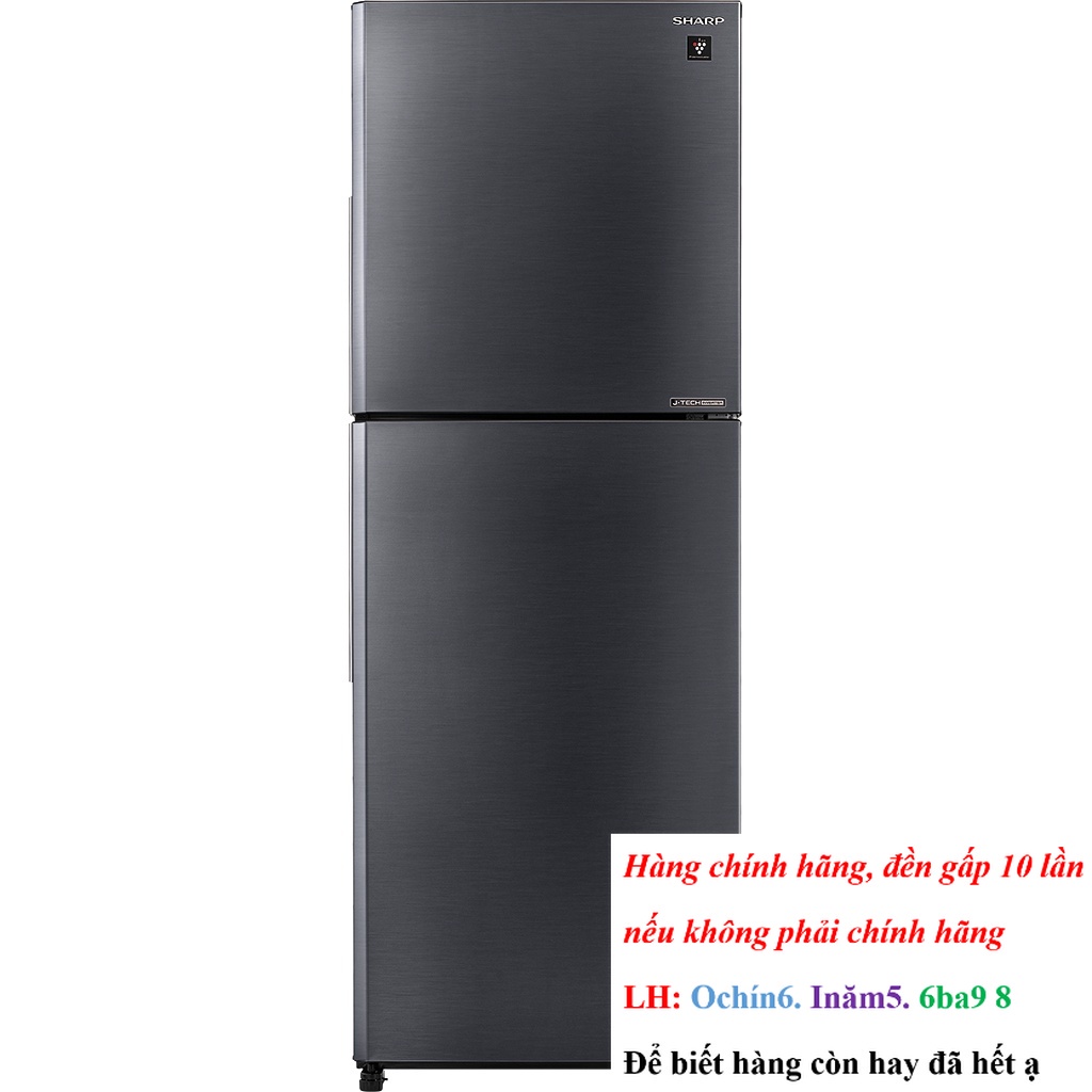 [HÃNG] Tủ lạnh Sharp Inverter 330 lít SJ-XP352AE-DS