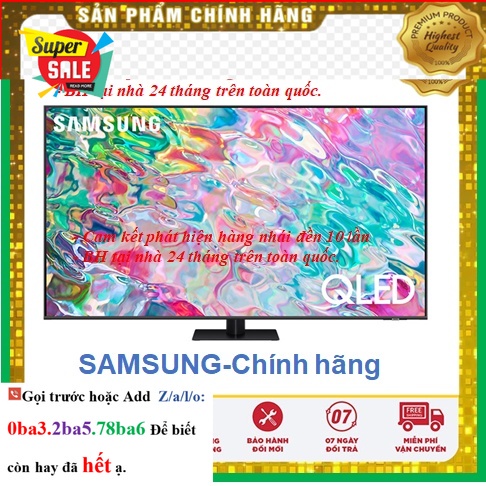 Hãng> [Tivi Samsung 55Q70B] Smart Tivi QLED 4K 55 inch Samsung QA55Q70B - Chính hãng 100%