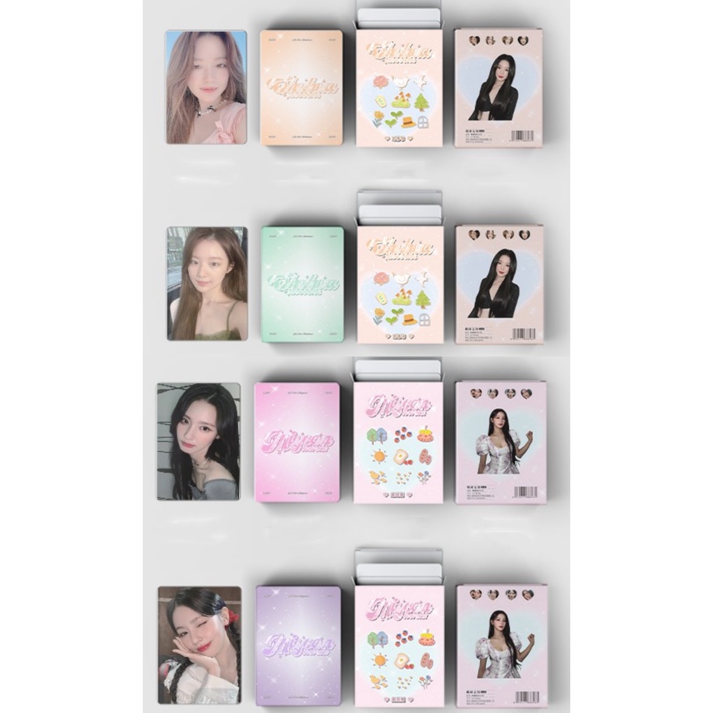 50-119pcs (G)I-DLE Hologram Laser LOMO cards 2024 Season's Greetings Album GO FOR IT Photocards GIDLE YUQI MIYEON SHUHUA MINNIE SOYEON solo Postcards On Sale JY