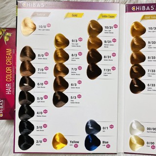(Giá Sỉ) Thuốc Nhuộm Tóc Chibas