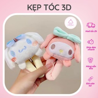 Cài tóc kẹp tóc 3d hình thú đáng yêu phụ kiện cho mọi lứa tuổi