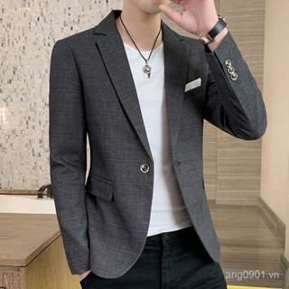 Áo vest Kẻ Sọc Caro Trẻ Trung Thời Trang Xuân Thu Phong Cách Hàn Quốc Cho Nam 2023