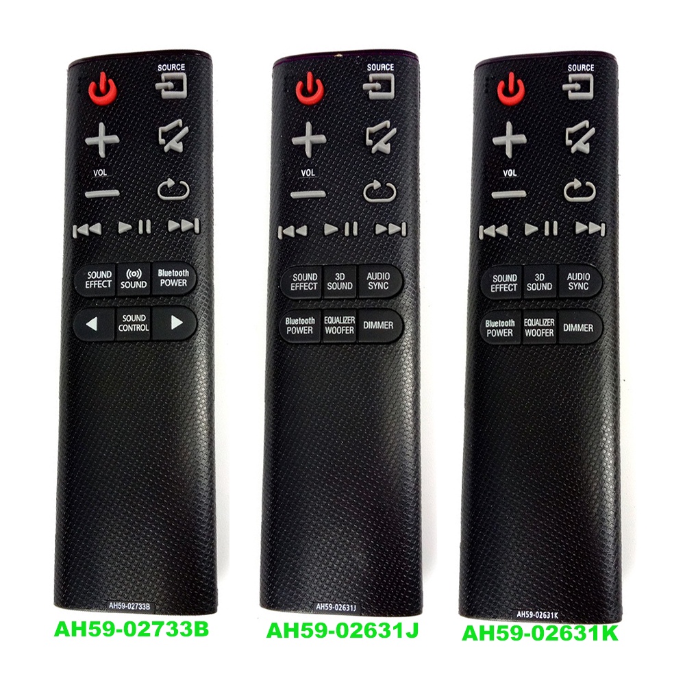 MỚI AH59-02733B AH59-02631K AH59-02631J cho Samsung Soundbar Điều khiển từ xa cho HW-J4000 HW-K360 H