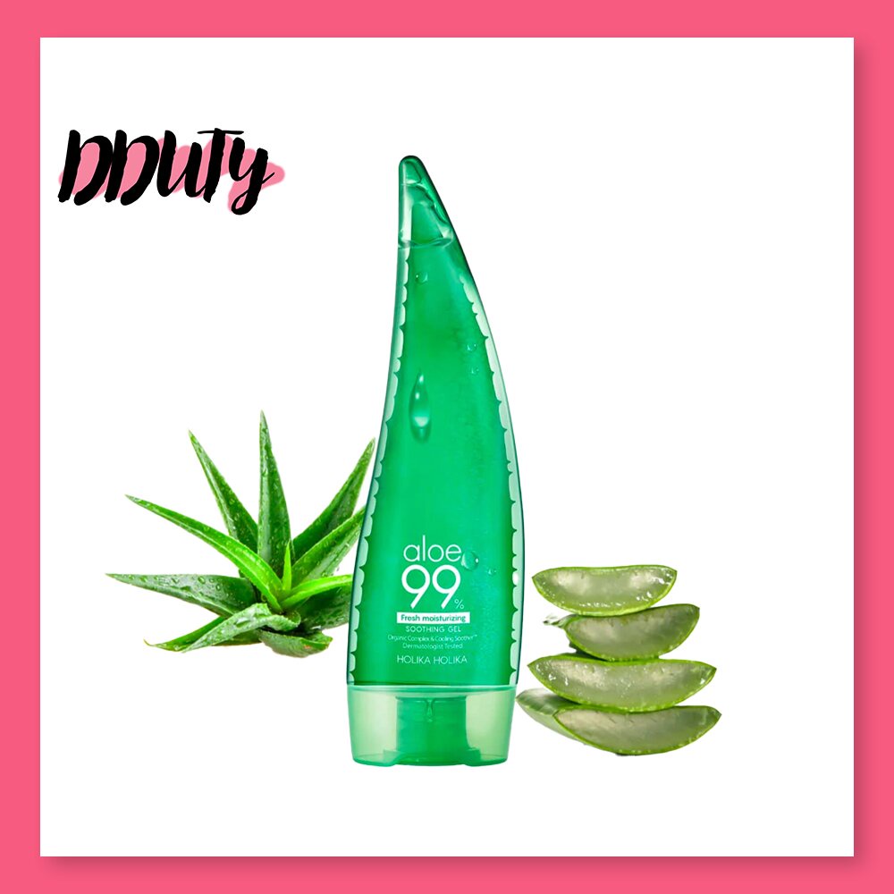 Gel Lô Hội HOLIKA HOLIKA HOLIKA 99% Dưỡng Ẩm Làm Dịu Da 55ml