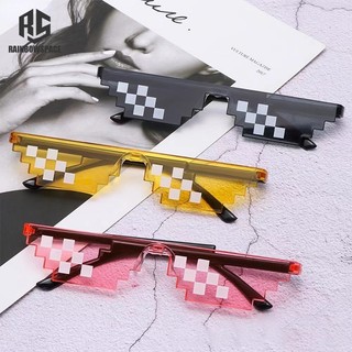 Kính Mát Đen Họa Tiết Robot Mosaic Phong Cách Retro Phù Hợp Cho Tiệc Sinh Nhật
